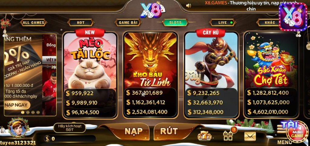 Top 4 lý do game thủ lựa chọn nhà cái X8club