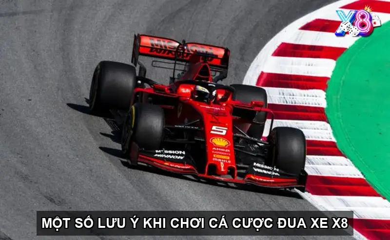 Một số lưu ý khi chơi cá cược đua xe X8