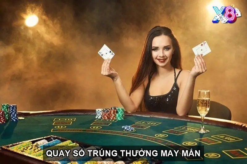 Quay số trúng thưởng may mắn