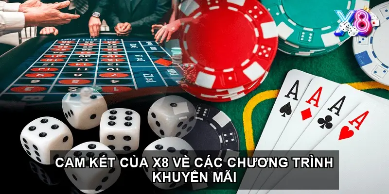 Cam kết của X8 về các chương trình khuyến mãi