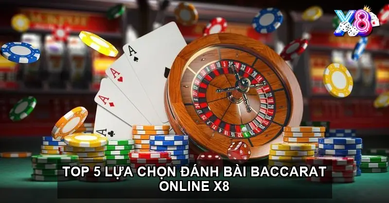 Top 5 lựa chọn Đánh Bài Baccarat Online X8